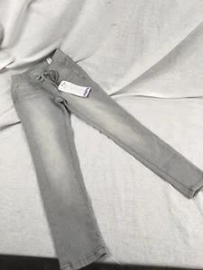 Justice Gir Stretch Simply Low Jeggings Gray Sz 7 Regular - Picture 1 of 6