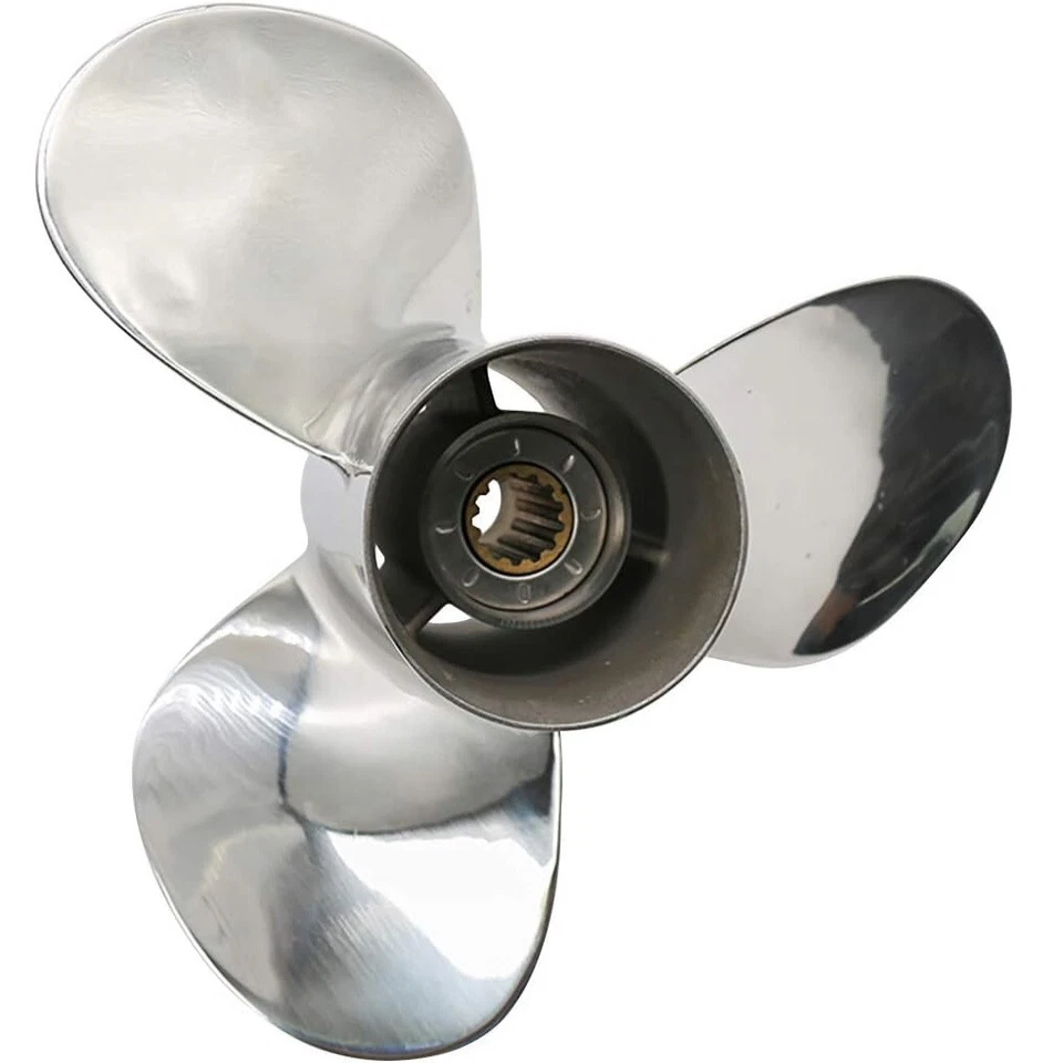 YAMAHA 50HP 50D 50G 50H 55HP 55B STAINLESS STEEL OUTBOARD PROPELLER 11 5/8 X 11 - Image 1 of 1
