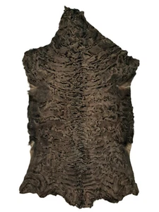 Karakul (Persian Lamb) Hide, Brown, Very Unique - Picture 1 of 4