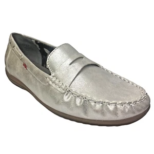 Mocassini mocassini da barca Jenny Ara donna slip on in pelle misura 7 - Foto 1 di 3