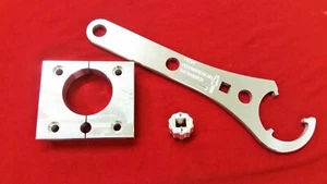 2016-2020 Fox Float X2 Shock Vise Clamp Sealhead Wrench+ Cartridge socket 4 DHx2 - Picture 1 of 12