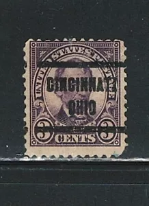 US Cincinnati OHIO. Precancel single Stamp (used) - Picture 1 of 1
