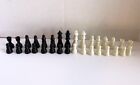 No Stress Chess Full Set 32 Replacement Game Pieces Parts 2010 Hollow Plastic