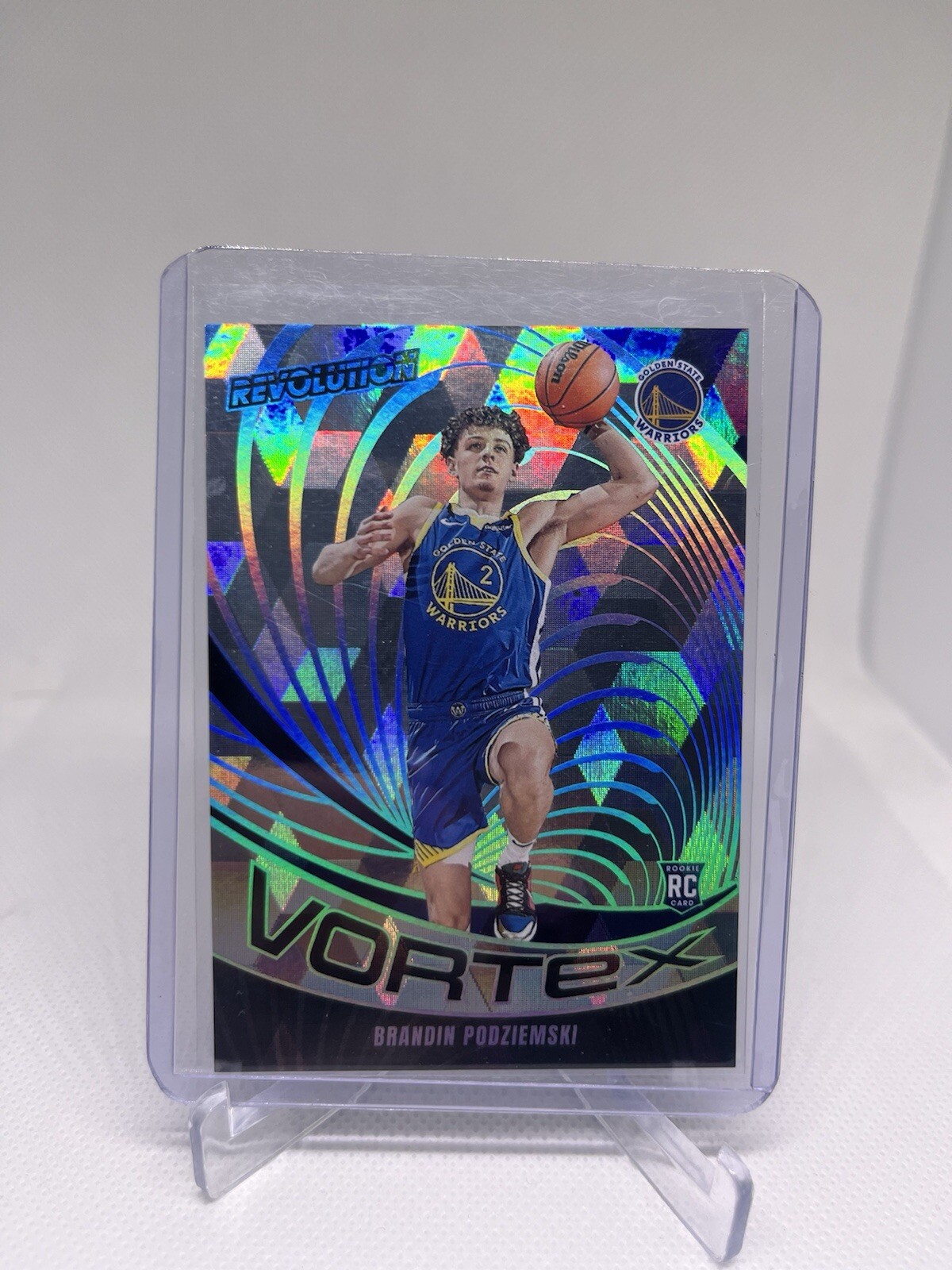 BRANDIN PODZIEMSKI 2023-24 REVOLUTION CUBIC VORTEX ROOKIE RC /50 Q0593