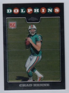 Lot of (10) Chad Henne CHIEFS 2008 Topps Chrome #169 Rookie Card rC NM-MT - Picture 1 of 1