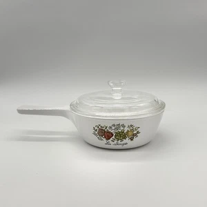 Corning Ware LA SAUGE P-81-B Casseruola con manico 1 pinta con coperchio in vetro Pyrex - Foto 1 di 6