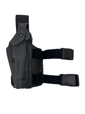 Safariland Beretta 92 Tactical Leg Holster, Black, Right Hand, RH, 6005-73 - Image 1 of 4