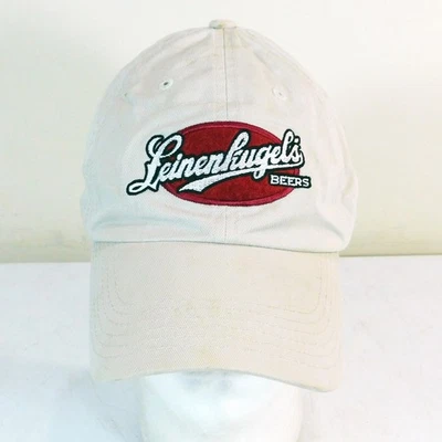 Gorra de béisbol Leinenkugels cervezas gorra ajustable con tirantes caqui bordado logotipo Foto 1 de 4