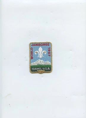 Vintage Original World Jamboree 1967 Idaho USA Boy Scout BSA Patch - Image 1 of 2