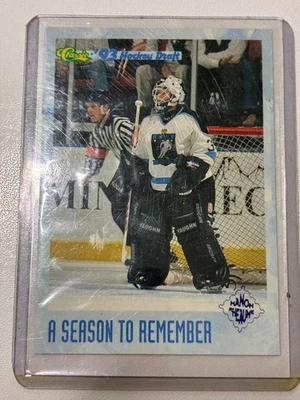 💥1993 Classic #149 Manon Rheaume; First Woman Of Hockey "A Season To Remember" - Image 1 of 2