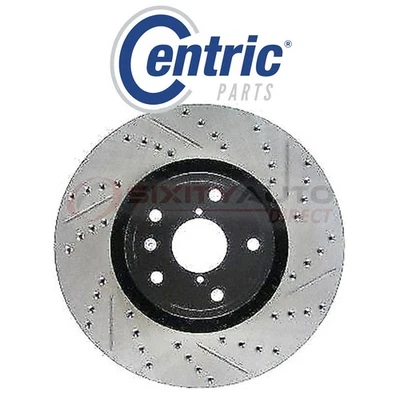 Centric Disc Brake Rotor for 2005-2014 Subaru Impreza 2.0L 2.5L H4 - Kit Set oa Foto 1 de 4