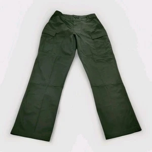 5.11 Tactical Series Cargo Pants Rip Stop Mens Size L Green - Picture 1 of 11