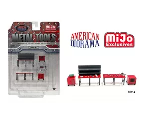 American Diorama Strumenti in metallo 2409 1/64 - Foto 1 di 1