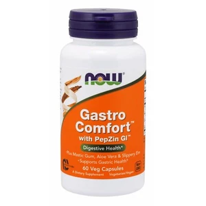 NOW Foods Gastro Comfort with PepZin GI (Replaced Ulcetrol), 60 Veg Capsules - Picture 1 of 3