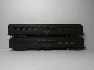 (2) N gauge Con-Cor Santa Fe dining cars in boxes - Picture 1 of 6