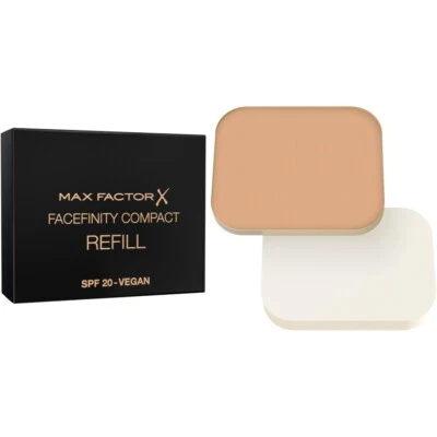 Max Factor Facefinity Compact SPF20 Vegan Foundation Refill - 031 Warm Porcelain - Image 1 of 2