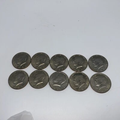 1982-P - Kennedy Half Dollars - 50¢ - Lot of 10 Very Nice Condition - Image 1 of 4