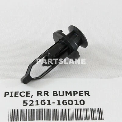 52161-16010 Toyota OEM Genuine CLIP (FOR REAR MUDGUARD), RH/LH - Image 1 of 2