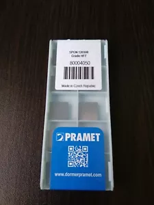 PRAMET SPGN 120308 HF7 10 PCS Original carbide inserts - Picture 1 of 2