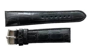 Chronoswiss Crocodile Strap And Buckle 21/18 - Picture 1 of 9