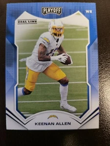 2021 Playoff Keenan Allen GOAL LINE card #95 - Picture 1 of 2