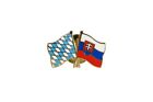 Bayern - Slowakei Flaggen Pin Fahnen Pins Fahnenpin Flaggenpin Anstecker