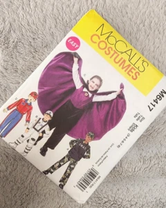 McCall Kostüme Muster M6417 (2011) Dracula Cape Plus Hüte, Overall, Weste ~ ungeschnitten - Bild 1 von 6