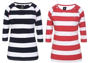 LUHTA ALHOPAKKA - Damenshirt Shirt gestreift, 3/4 - Ärmel, Bluse, Top  - Picture 1 of 4