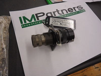 Brand New! EXM-A02-13-4P, Amphenol, Circular MIL Spec Conn 4P Size 13 P/M Rcpt - Image 1 of 2