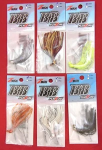 Z-Man Saltwater Inshore Flatz BTB Better than Bucktail Jig 6 Pack Bundle 1/8 oz. - Picture 1 of 14