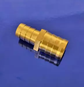 Brass 16mm To 25mm Straight Barb Fitting Hose Valve Air Water Adapter Converter - Picture 1 of 1