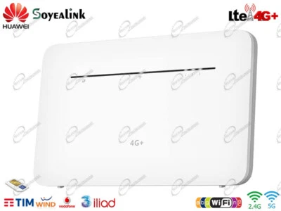 Huawei B535 Router 4G+ Wireless AC Dual Band Sbrandizzato Wi-Fi LTE Plus - Immagine 1 di 4