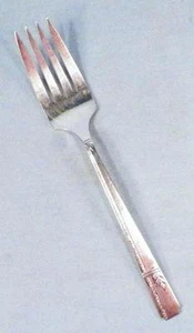 Grenoble Silverplate Salad Fork Heirloom Plate Prestige 1938 Flatware - Picture 1 of 5