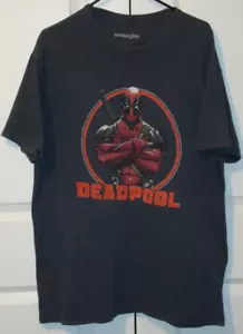 MARVEL COMICS DEADPOOL T SHIRT GRAU GR XL T SHIRT WE LOVE FINE - Bild 1 von 1