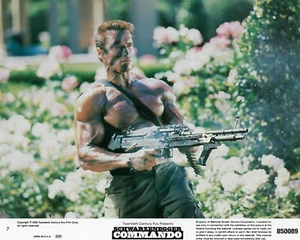 Kommando Original 8x10 Lobby Card Poster Foto 1985 Schwarzenegger Milano #7 - Bild 1 von 1