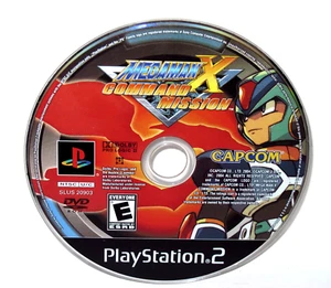Mega Man X Command Mission (Sony PlayStation 2, 2004) PS2 nur sauber Disc GETESTET - Bild 1 von 3