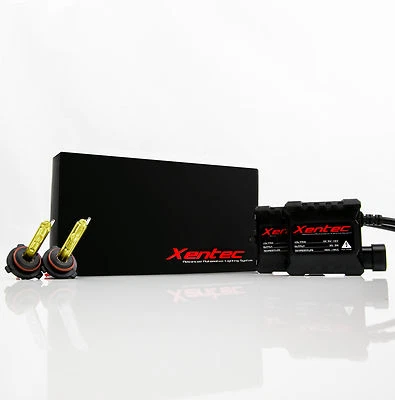 Xentec Super Compact H10 9145 9055 3000K Golden Yellow HID Xenon Kit Fog Light - Image 1 of 4