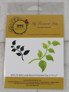My Treasured Kutz, Metal Die, Leafy Branch, MTK-CK-4062 - Picture 1 of 2