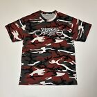 Jamboree in the Hills Shirt Adult Medium Red Camo Country Concert Brad Paisley