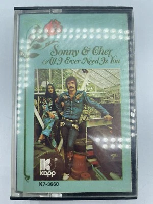 Sonny & Cher All I Ever Need Is You Cassette 1972 Foto 1 de 4