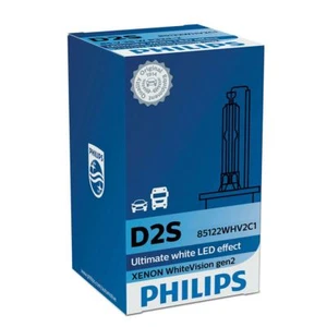 Philips D2S WhiteVision Xenon HID Headlamp (single) 5000K 85122WHV2C1 gen2 - Picture 1 of 1