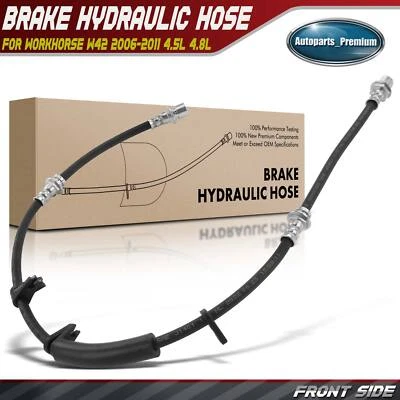 Manguera hidráulica de freno delantera izquierda o derecha para Workhorse W42 2006-2011 4,5 L 4,8 L Foto 1 de 4