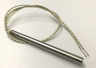 Watlow J6A94-E24 Firerod Cartridge Heater 240V 500W 6-3/8" Element 24" Wires  - Image 1 of 4