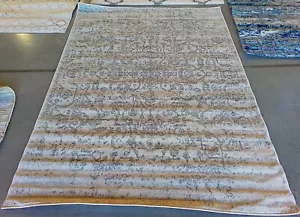SILVER / IVORY 5'-3" x 7'-6" Flaw in Rug, Reduced Price 1172771163 MAD603G-5 - Picture 1 of 4
