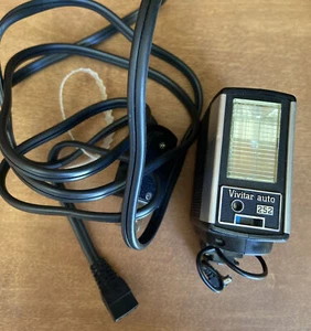 Vintage Vivitar Auto 252 Electronic Flash, see pictures! - Picture 1 of 8
