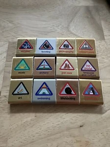 Lotto di 12 passanti vari per cintura Cub Scout - usati 2010 - Foto 1 di 15