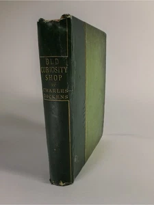 The Old Curiosity Shop By Charles Dickens Antique 1890s Walter Scott Edition - Foto 1 di 21