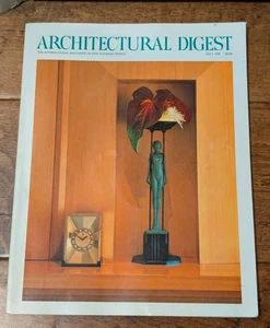 VTG Architectural Digest July 1995 Magazine Versace Art Decorating Advertising - Picture 1 of 16