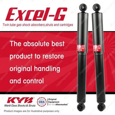 2x Rear KYB Excel-G Shock Absorbers for Mitsubishi Magna TE TF TH TJ V6 FWD  - image 1 of 4