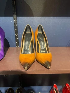 Zapatos de cuero marrón Tom Ford Archive - Imagen 1 de 3